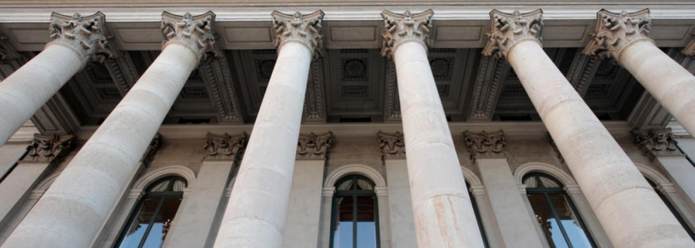 Federal Office building with columns