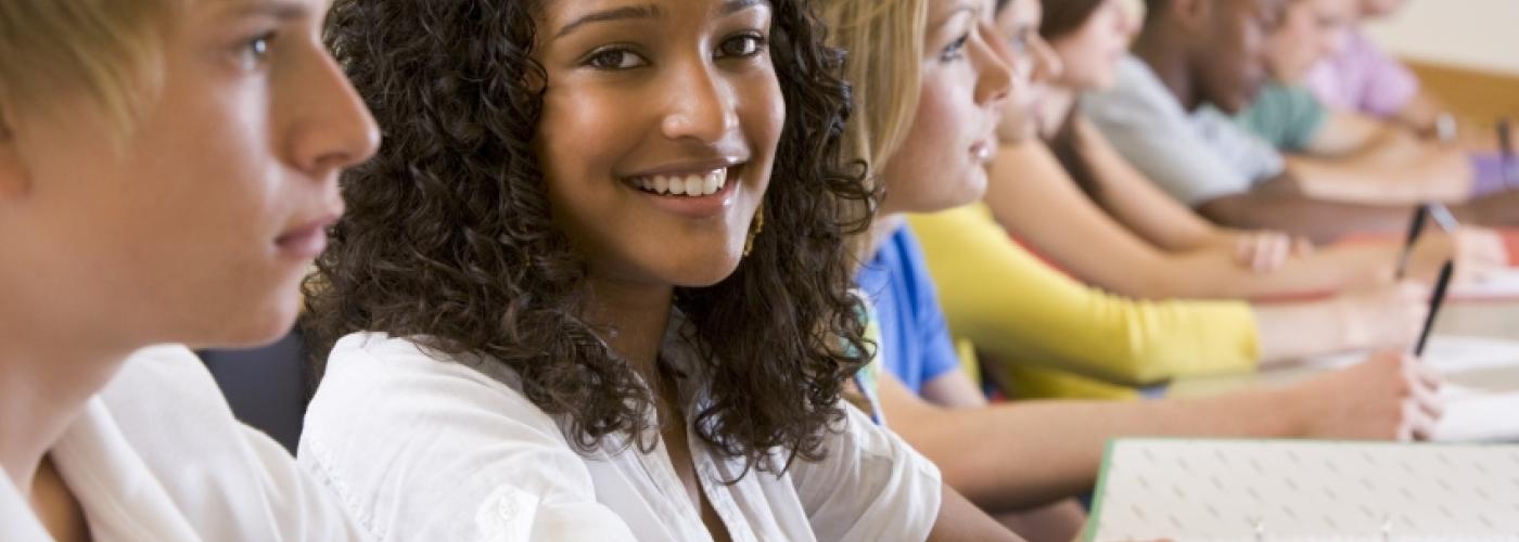 students listening to a lecture
