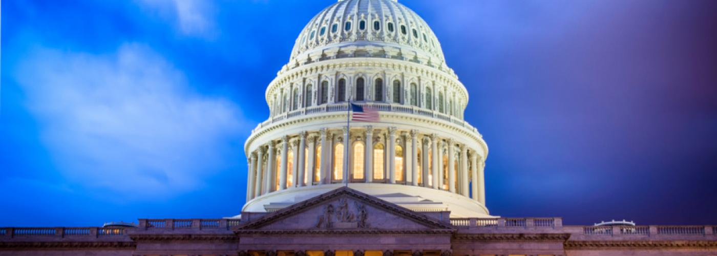 U.S. Capitol Building at Twighlight